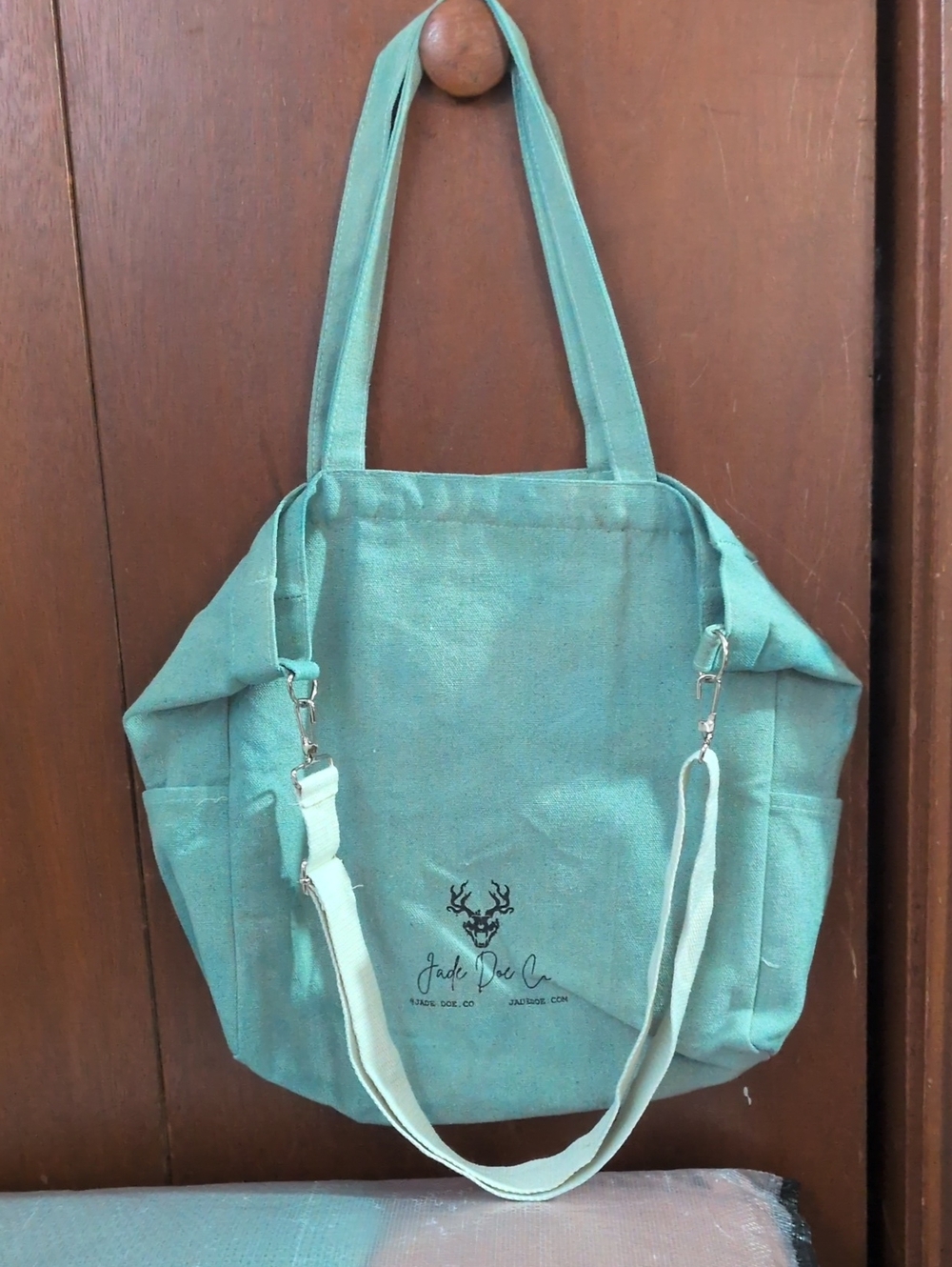 Jade Doe Crossbody Sticker Bag